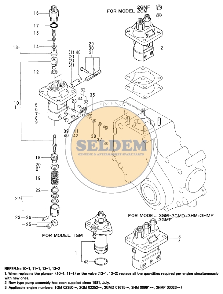 728170-51700 PUMP ASSY, INJECTION