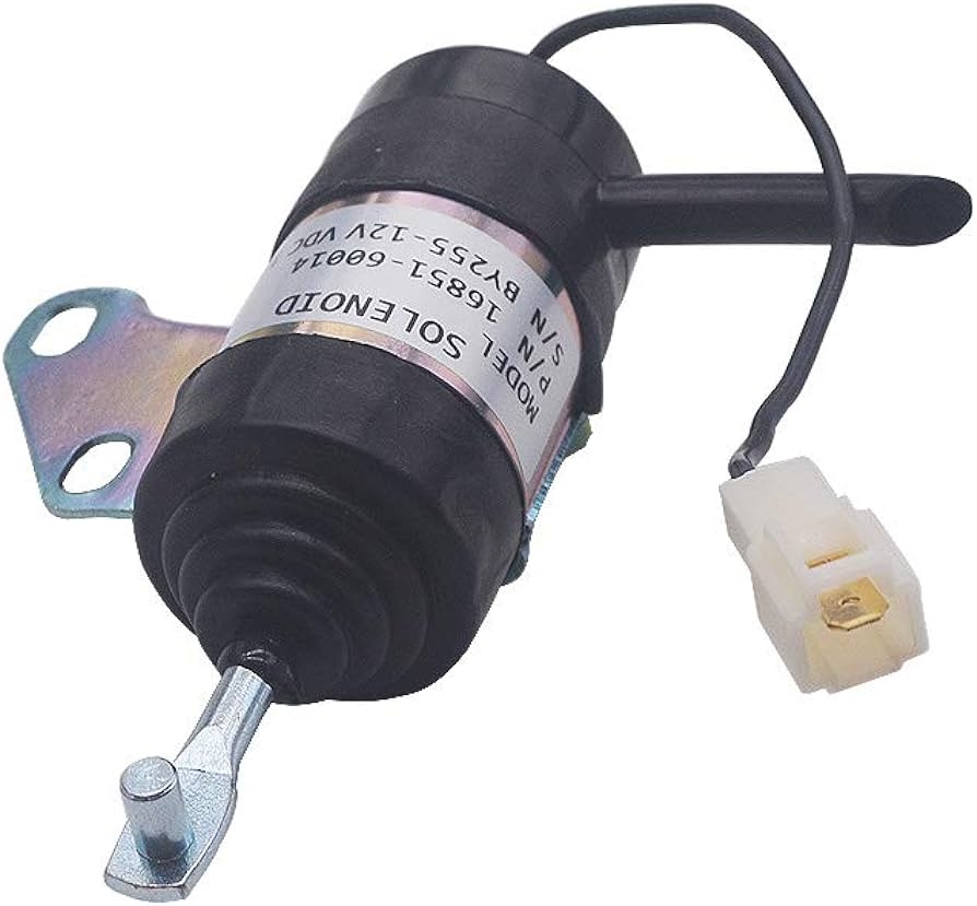 Kubota 16851-60010 Stop Solenoid Z482,D772, D902