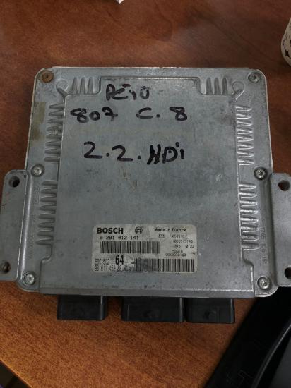 Peugeot 807 Ecu EDC15C2 64 0281012141 9661145280